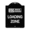 Signmission 10 Minute Parking Loading Zone Heavy-Gauge Aluminum Architectural Sign, 24" x 18", BS-1824-24643 A-DES-BS-1824-24643 - alternate 1